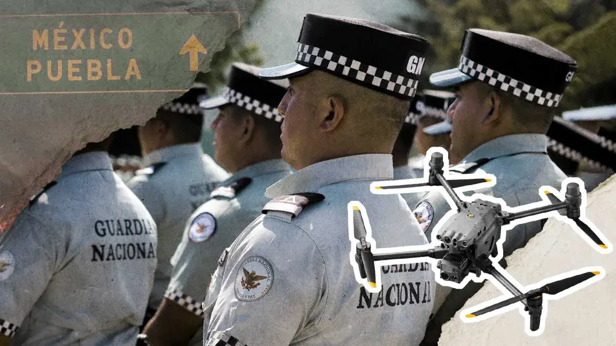 Guardia Nacional vigilará con helicópteros y drones la autopista México-Puebla para combatir asaltos
