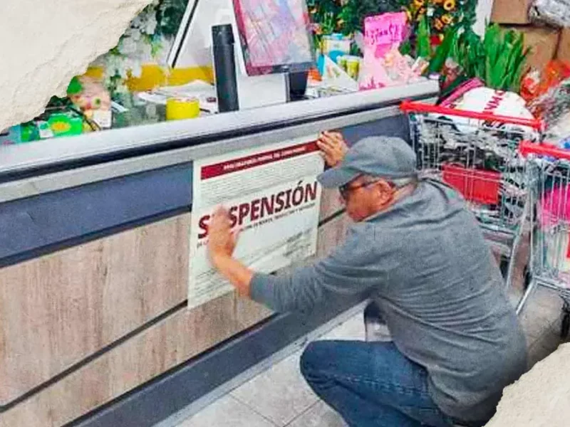 Profeco retiró sellos en restaurantes clausurados del Centro Histórico de Puebla
