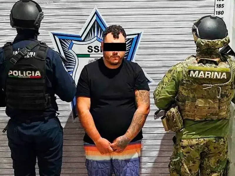Detienen a Guillermo “El Yowar” en Cuautlancingo, Puebla; era integrante del grupo criminal Tren de Aragua