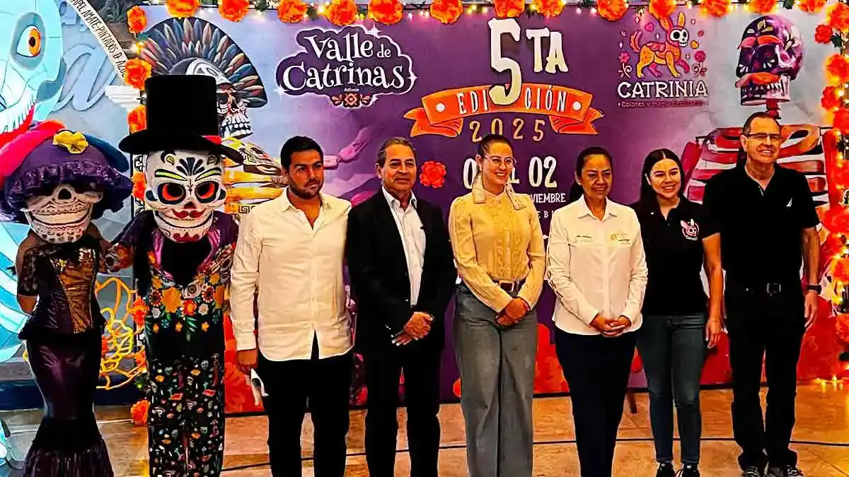 Valle de Catrinas Atlixco 2025 presenta “Catrinia”, nueva experiencia sensorial del Día de Muertos