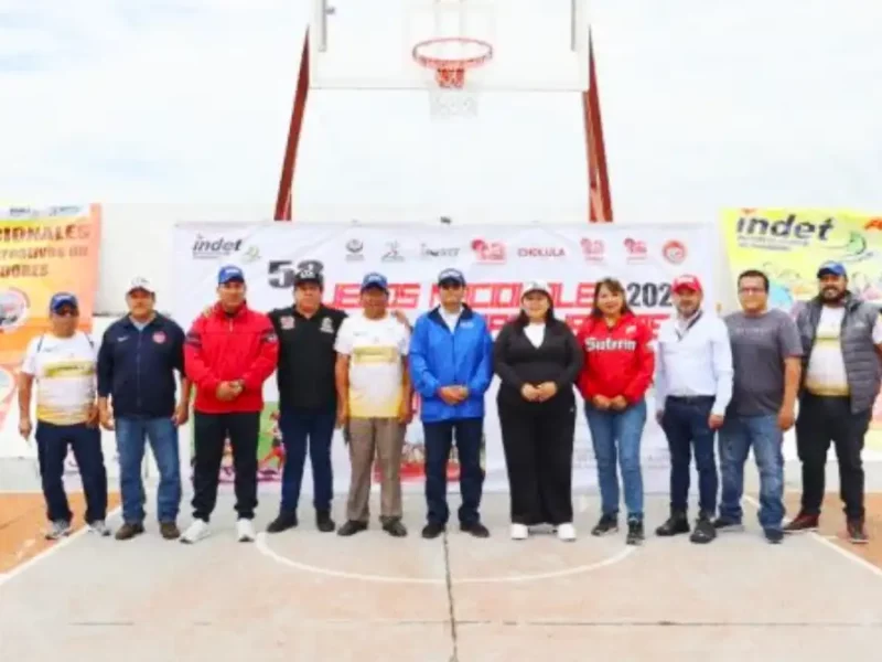 San Pedro Cholula es sede de los 53 Juegos Deportivos y Recreativos de los Trabajadores – Etapa Estatal
