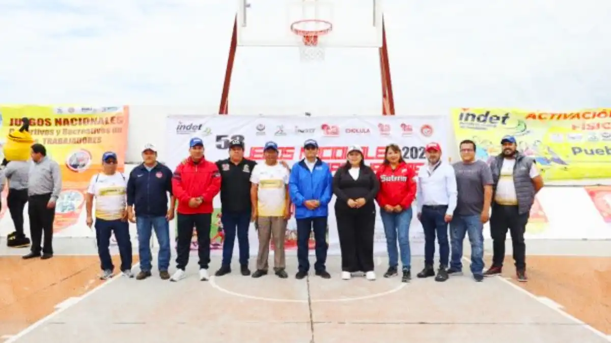 San Pedro Cholula es sede de los 53 Juegos Deportivos y Recreativos de los Trabajadores – Etapa Estatal