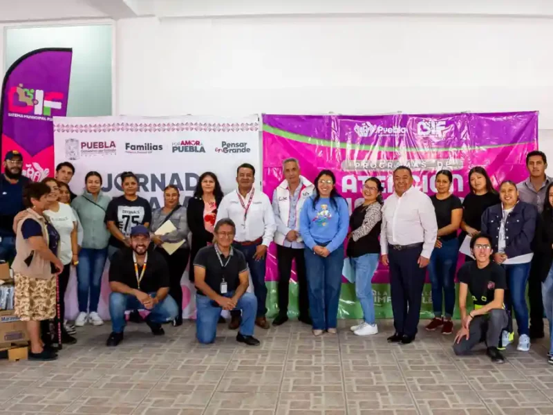 Entrega DIF Puebla Capital insumos alimentarios del programa “Desayunos Calientes”