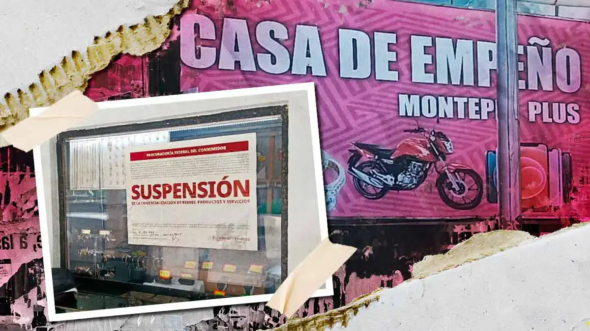 Profeco clausura casa de empeño Montepio Plus en Puebla por prácticas abusivas