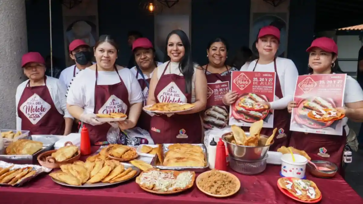 Tonantzin Fernández anuncia la 13ª Feria del Molote en San Pedro Cholula