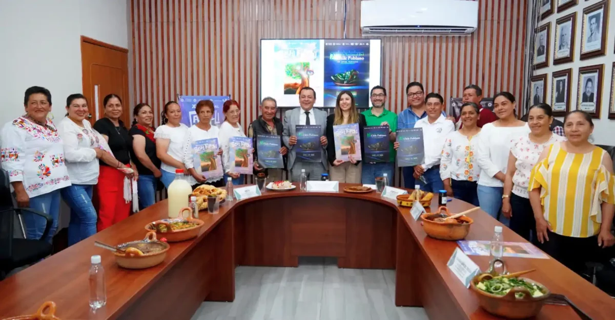 Gobierno Municipal anuncia la 21 Feria Nacional del Chile Poblano y el XV Festival Calpulli Texmocalli en Texmelucan