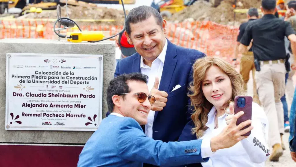 Puebla será potencia deportiva, afirma Armenta al iniciar obras de la Universidad del Deporte