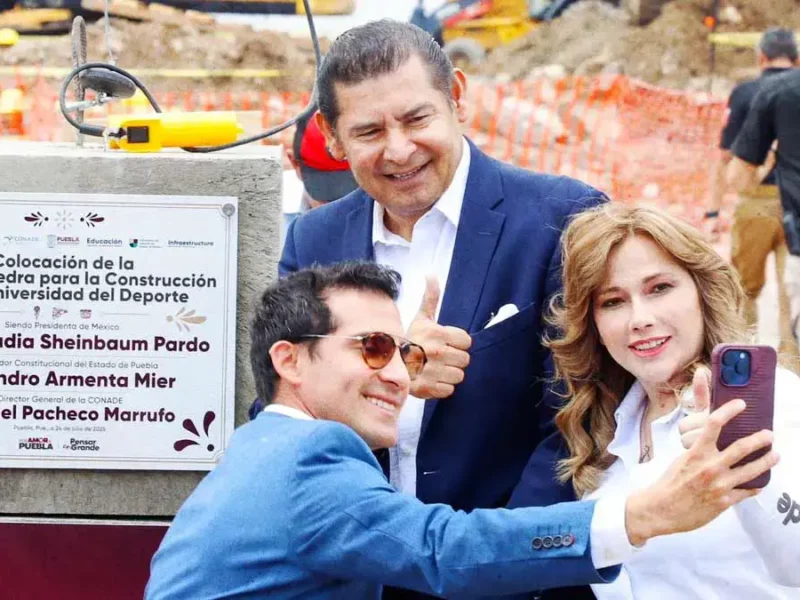 Puebla será potencia deportiva, afirma Armenta al iniciar obras de la Universidad del Deporte
