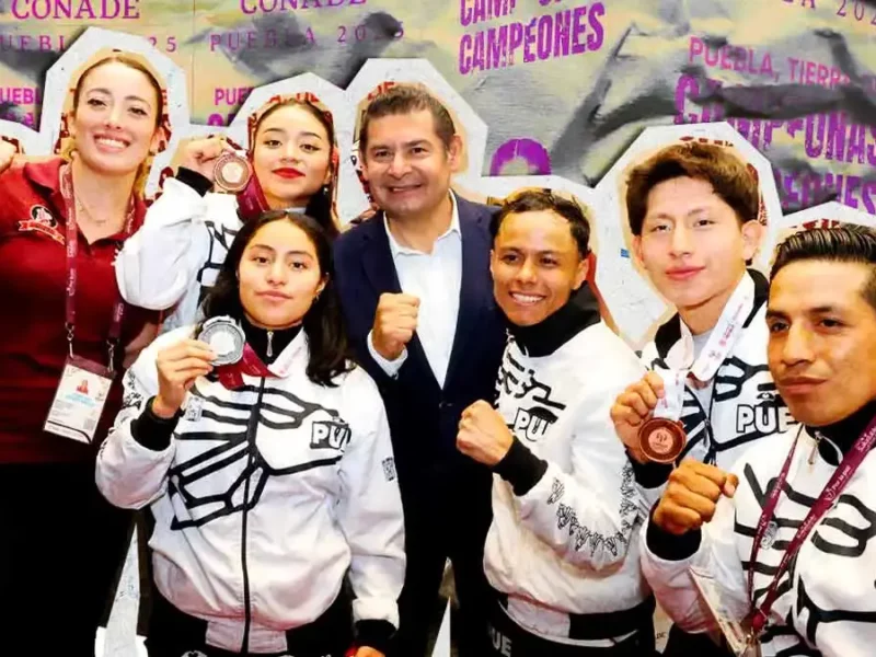 Puebla consigue nueve medallas en boxeo y culmina su participación en Olimpiada Nacional 2025