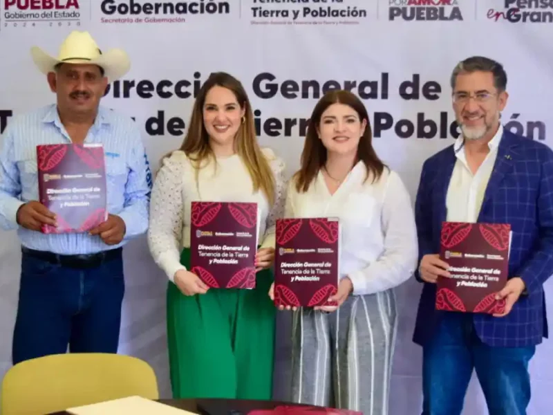 Zacatlán y Gobierno del Estado firman Convenio para Regularización de Predios
