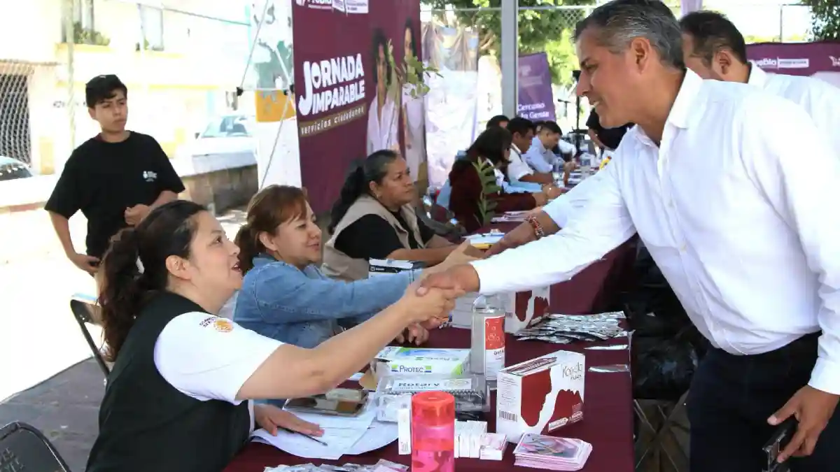 Ofrece Gobierno de la Ciudad más de 10 mil servicios a la ciudadanía a través de Jornada Imparable en San Baltazar Tetela