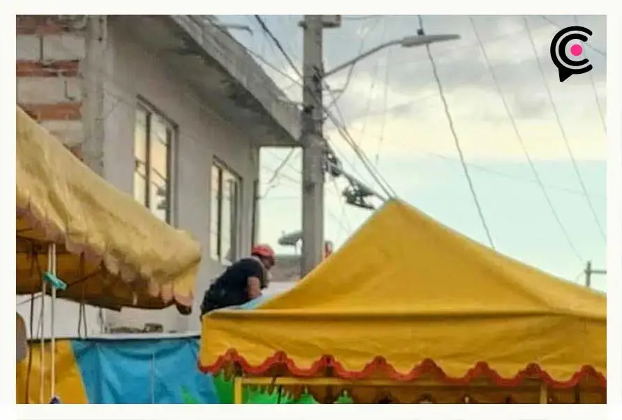 Trabajador murió electrocutado durante instalación de juegos mecánicos en San Andrés Cholula