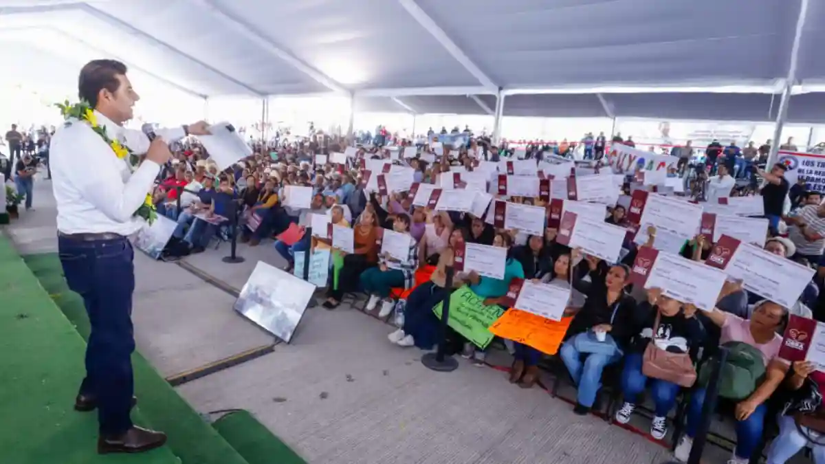 30 mdp en obra comunitaria para impulsar bienestar y seguridad en Sierra Nororiental