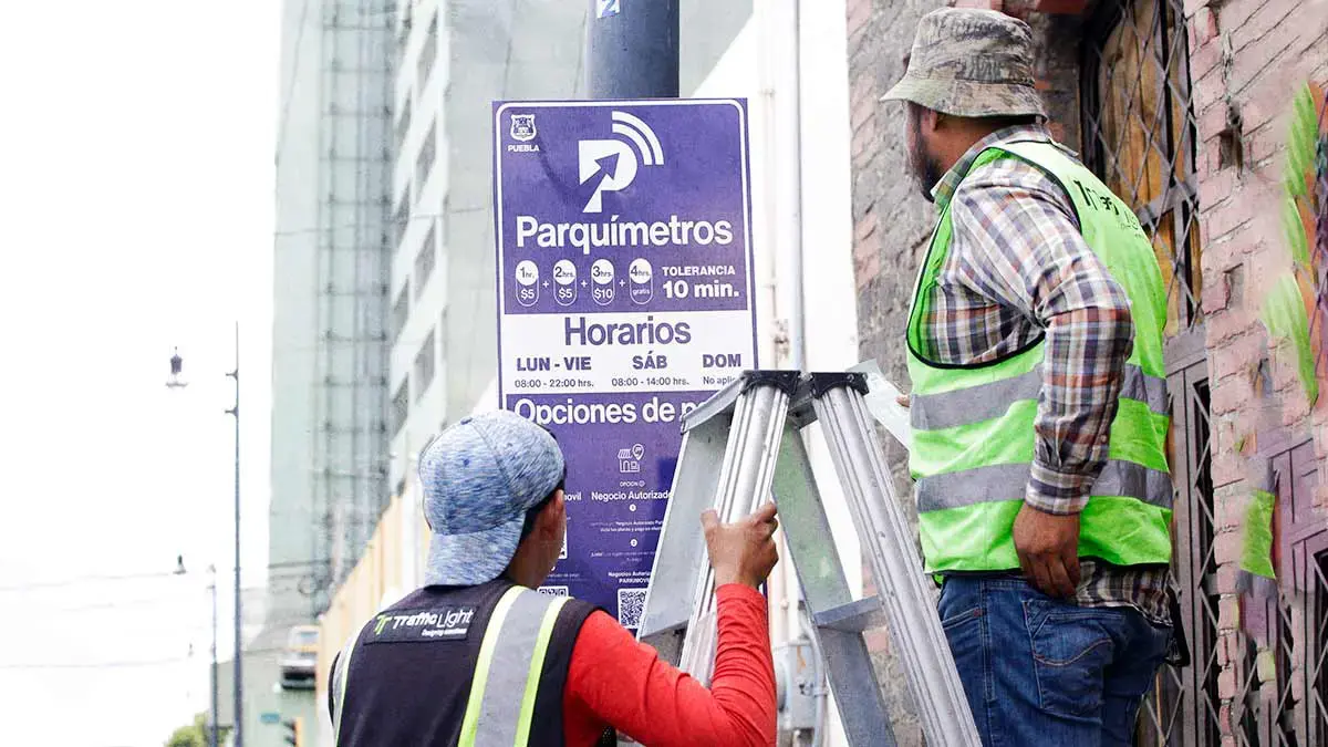Ayuntamiento de Puebla analiza ampliación de parquímetros en más zonas de la capital