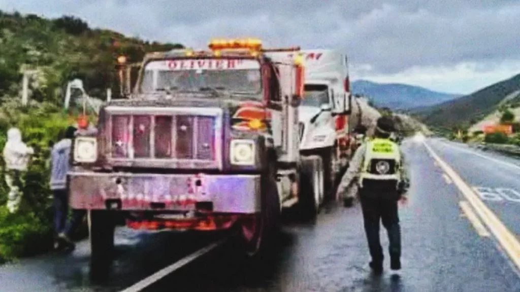 Ladrones de vehículos de carga mataron a balazos a un transportista en la autopista Cuacnopalan-Oaxaca