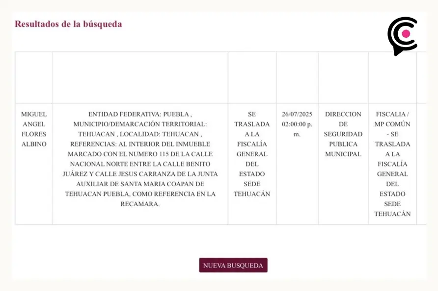 Detienen al presidente auxiliar de Santa María Coapan, Tehuacán por golpear a su esposa