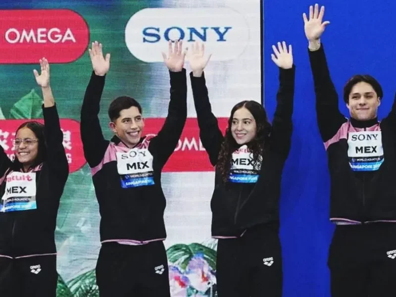 Selección Mexicana de Clavados consigue medallas en Mundial de Deportes Acuáticos Singapur 2025