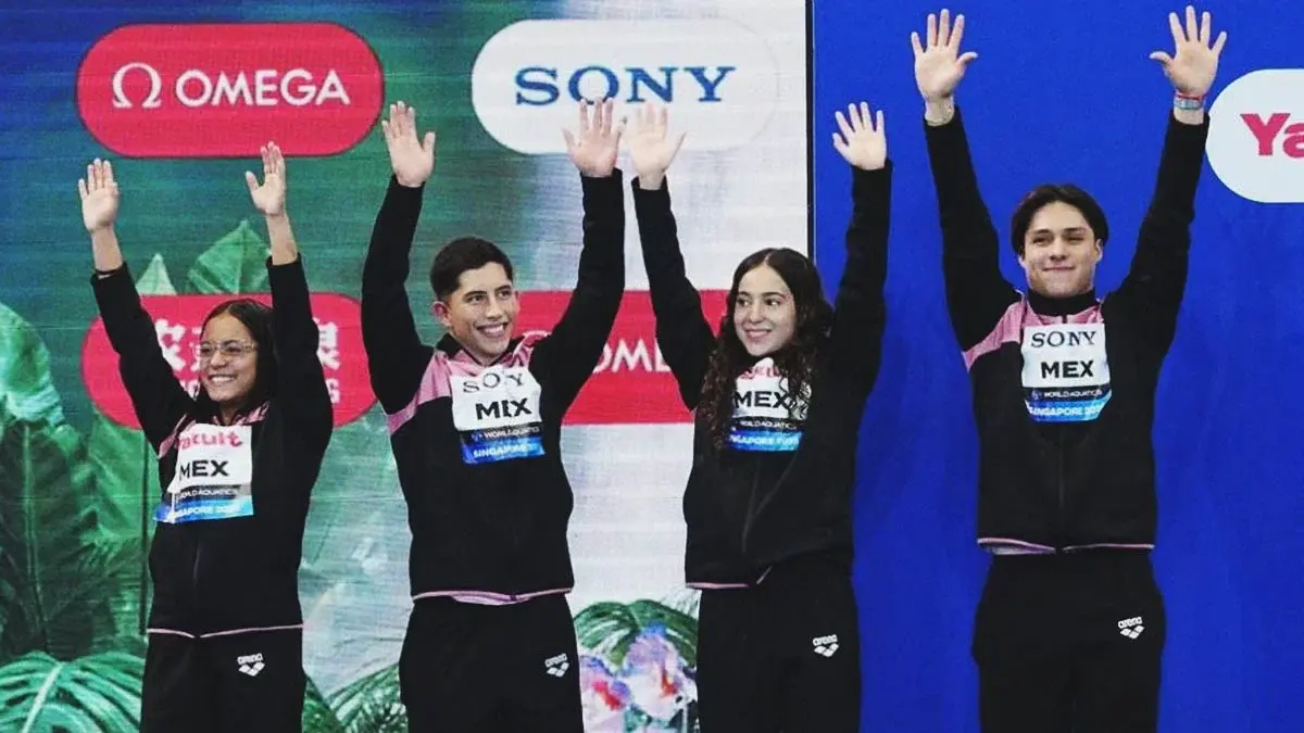 Selección Mexicana de Clavados consigue medallas en Mundial de Deportes Acuáticos Singapur 2025