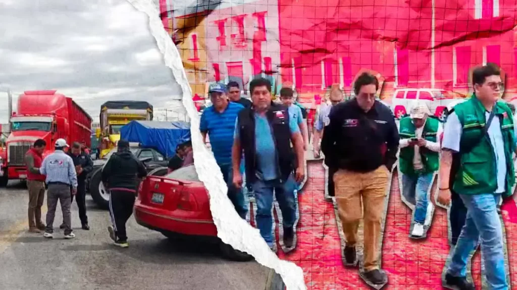 Transportistas de Amotac y Gobierno de Puebla establecen mesa de diálogo tras bloqueo en carreteras