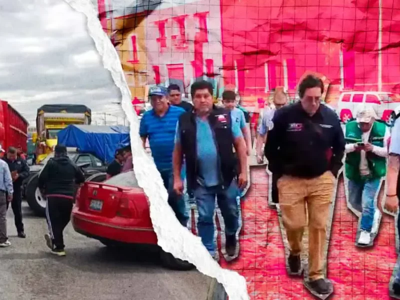 Transportistas de Amotac y Gobierno de Puebla establecen mesa de diálogo tras bloqueo en carreteras