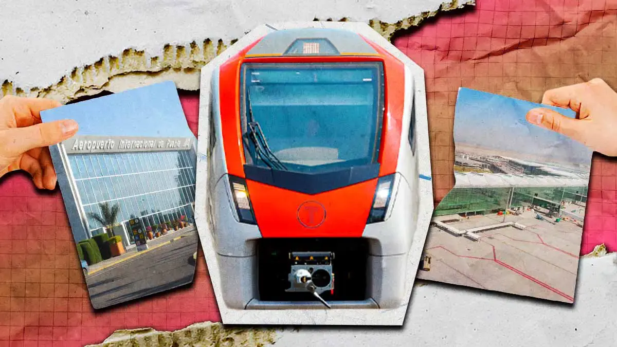 Tren México–Puebla–Veracruz no conectará aeropuertos de Puebla y AIFA, confirma la Federación