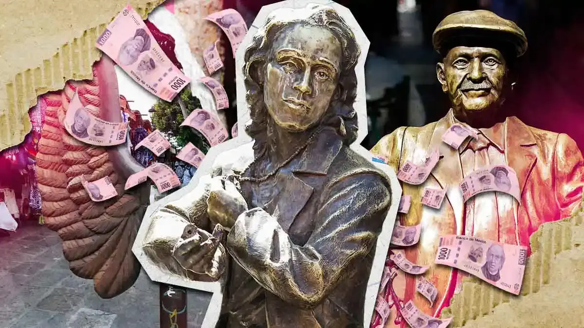 Ayuntamiento de Puebla invertirá 700 mil pesos para reparar esculturas vandalizadas del Centro Histórico