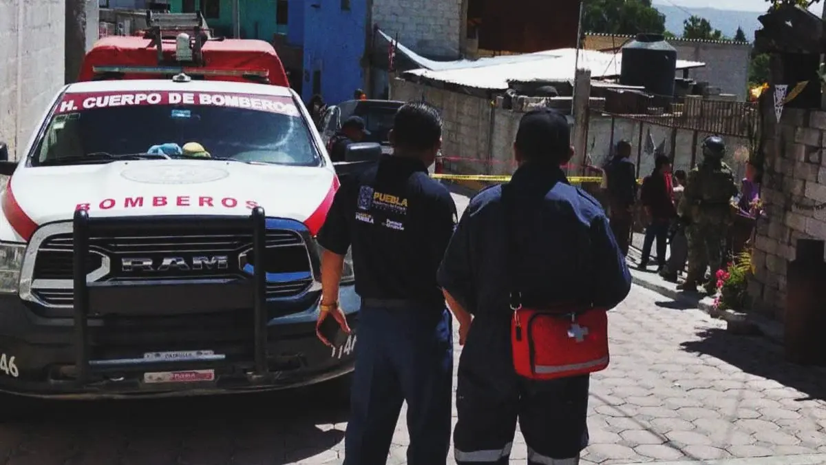 Un hombre y sus tres hijas murieron calcinados en su casa en Acatzingo
