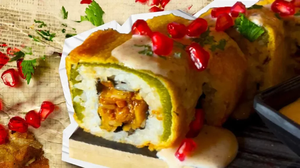 Poblanos reinventan el sushi con sabor a Chile en Nogada ¿Te atreves a probarlo?