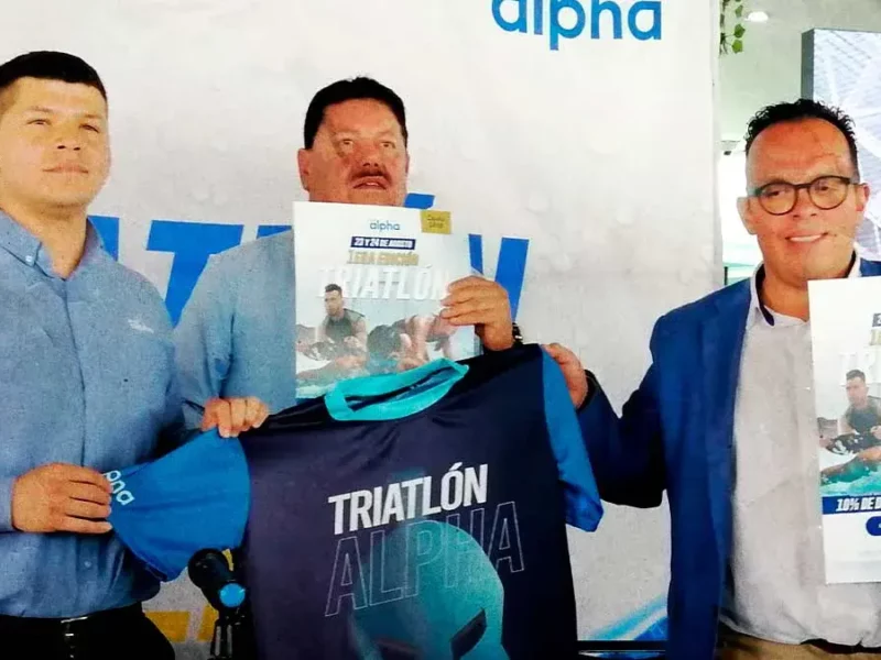 Club Alpha de Puebla presenta la primera edición del Triatlón 2025