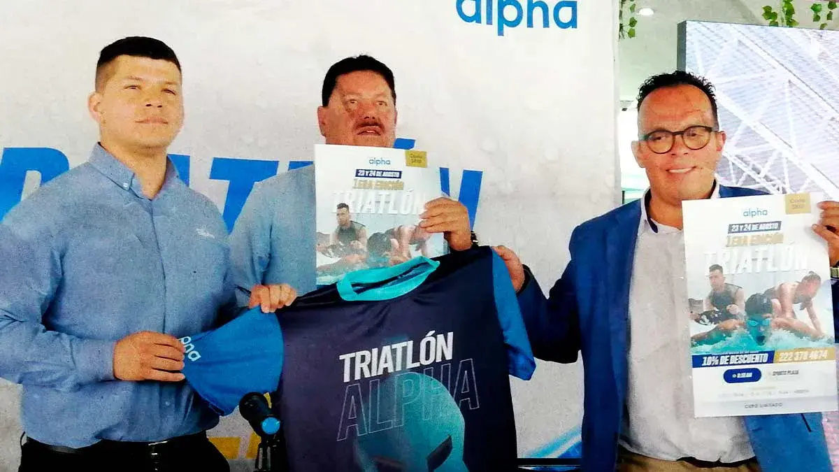 Club Alpha de Puebla presenta la primera edición del Triatlón 2025
