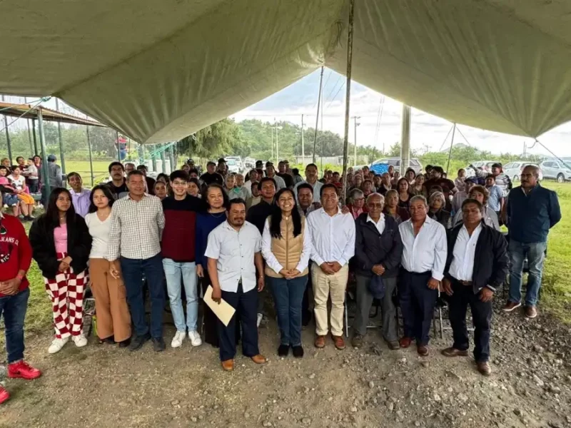 Ariadna Ayala, presidenta de Atlixco, lleva justicia social a Lomas de Ixtepec con la mayor obra de electrificación en su historia