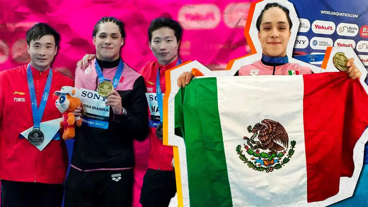 Osmar Olvera gana medalla de oro en Campeonato Mundial de Deportes Acuáticos 2025