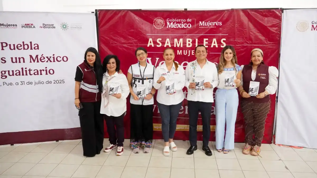 Texmelucan sede de la asamblea de mujeres “Voces por la igualdad y contra la violencia”