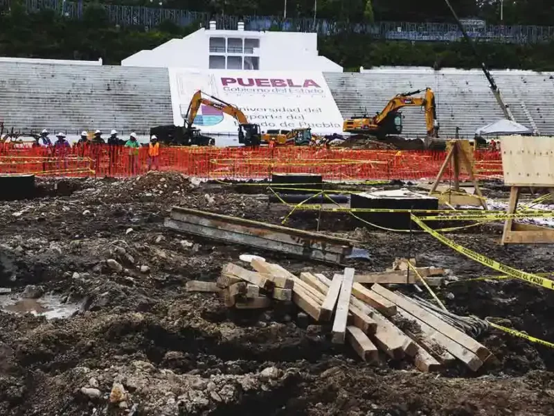Cancha del Estadio “Ignacio Zaragoza” será elevada y estará arriba de la Universidad del Deporte