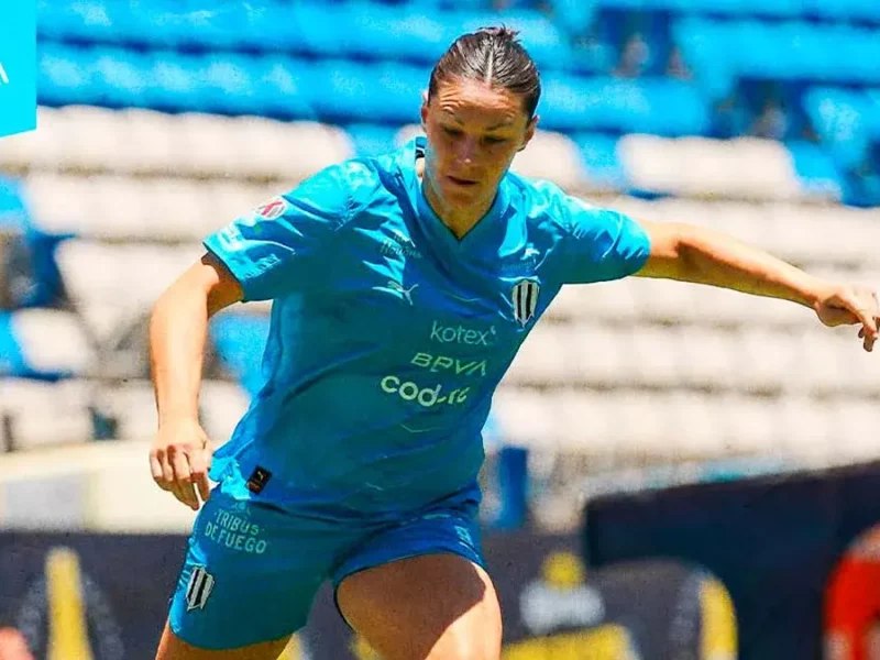 Emily Gielnik firma hat-trick en goleada de Rayadas de Monterrey sobre Puebla Femenil