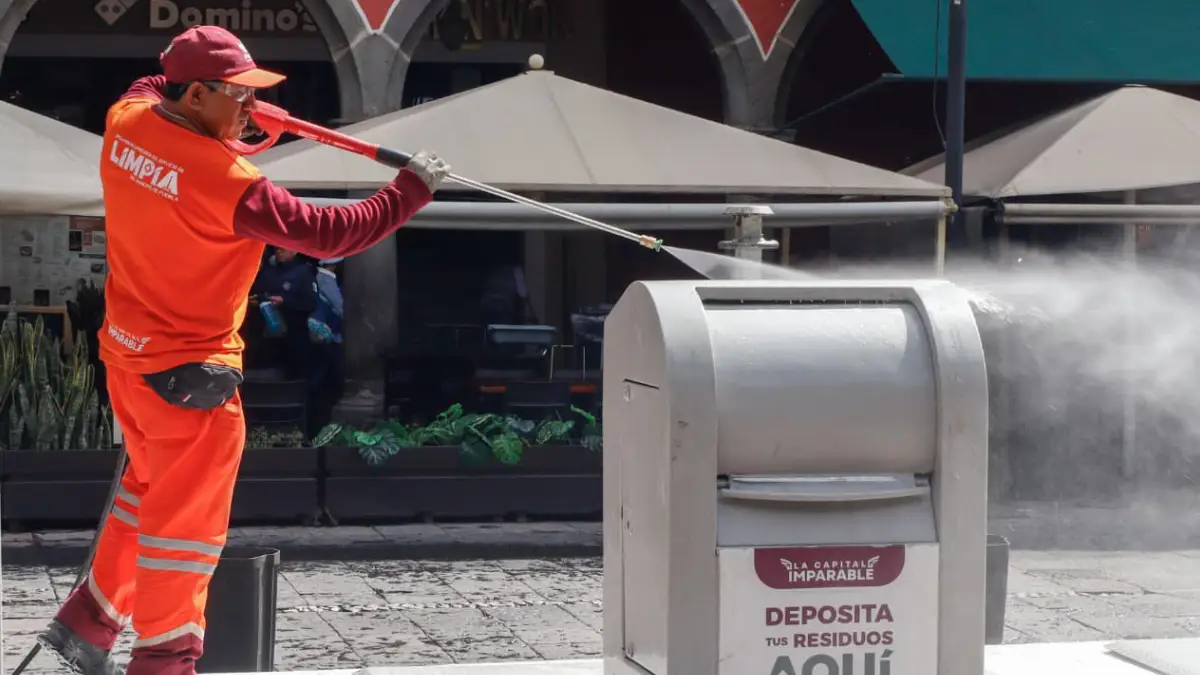 Refuerza Gobierno de la Ciudad la limpieza en el Centro Histórico con una intervención integral