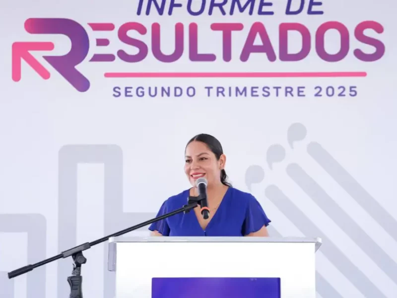 Rinde Lupita Cuautle su informe trimestral con resultados en seguridad, inclusión e infraestructura urbana