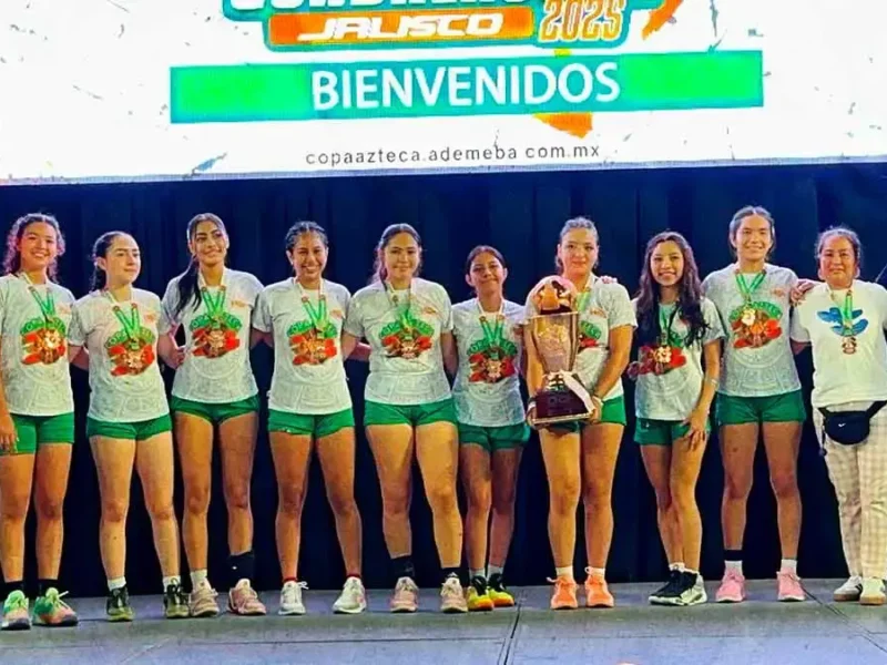 Puebla culminó en tercer lugar en la Copa Nacional Azteca 2025 de Ademeba