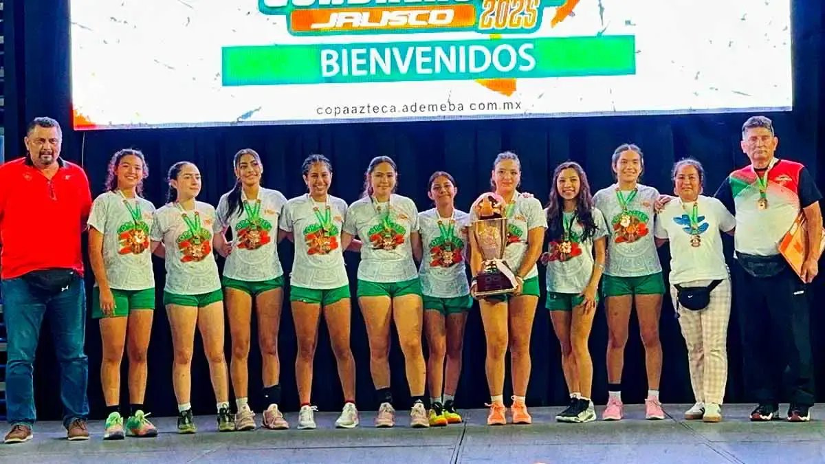 Puebla culminó en tercer lugar en la Copa Nacional Azteca 2025 de Ademeba