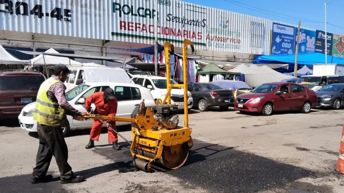 Compromiso firme con la infraestructura vial: Campaña Capitalina Bacheando Puebla