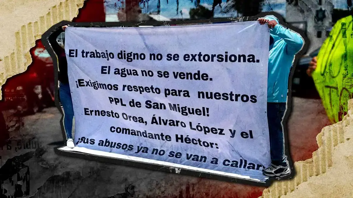 En protesta, familiares de internos exigen control del penal de San Miguel