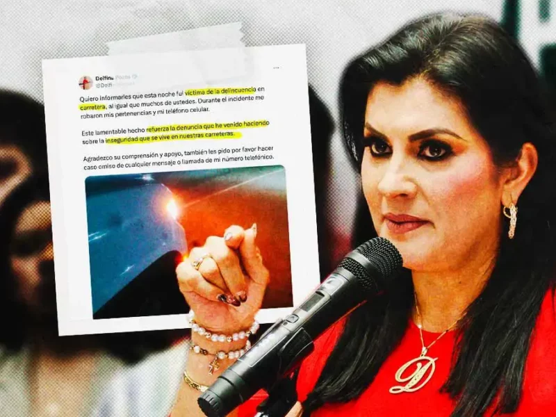 Diputada del PRI denuncia asalto en carretera de Puebla; delincuentes le arrebataron sus pertenencias