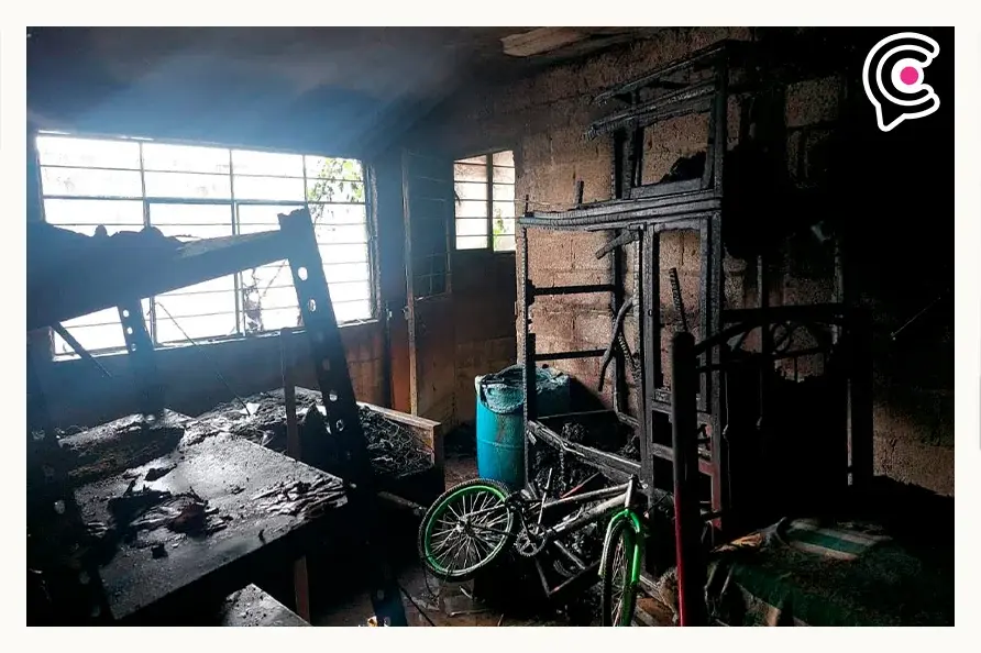 Adulto mayor murió en incendio dentro de su casa en Huauchinango, Puebla; investigan causas del siniestro