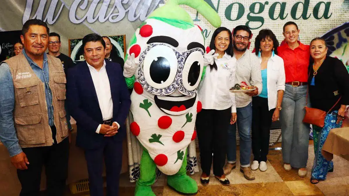 Atlixco presenta la Ruta del Chile en Nogada 2025; participarán más de 30 restaurantes