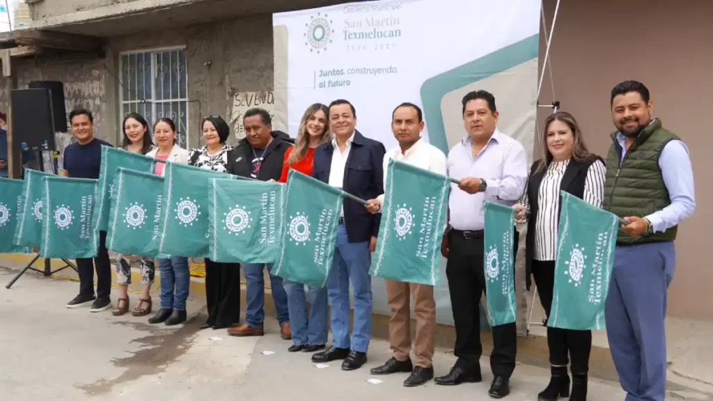 Gobierno de Texmelucan destina 12.5 mdp para pavimentación de avenida que conecta a Moyotzingo y Tianguismanalco