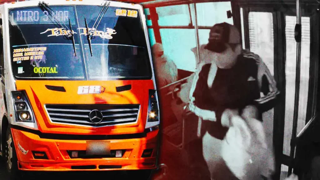 Delincuentes asaltan Ruta 68 en Xonacatepec, Puebla; pasajeros pierden pertenencias en menos de un minuto