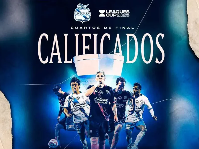Club Puebla clasifica a los cuartos de final de la Leagues Cup