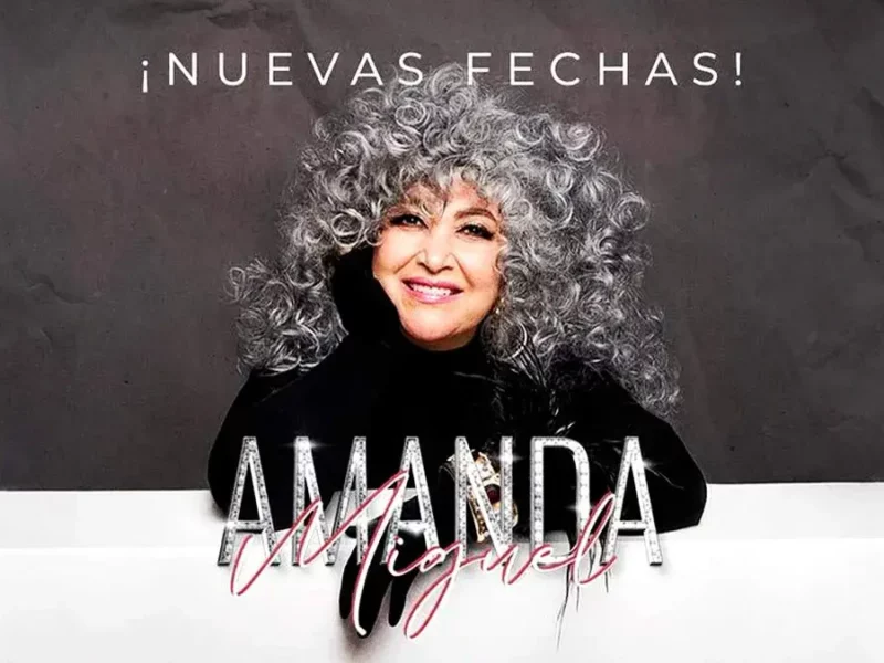 Amanda Miguel celebrará 45 años de trayectoria con concierto en el Auditorio Metropolitano de Puebla