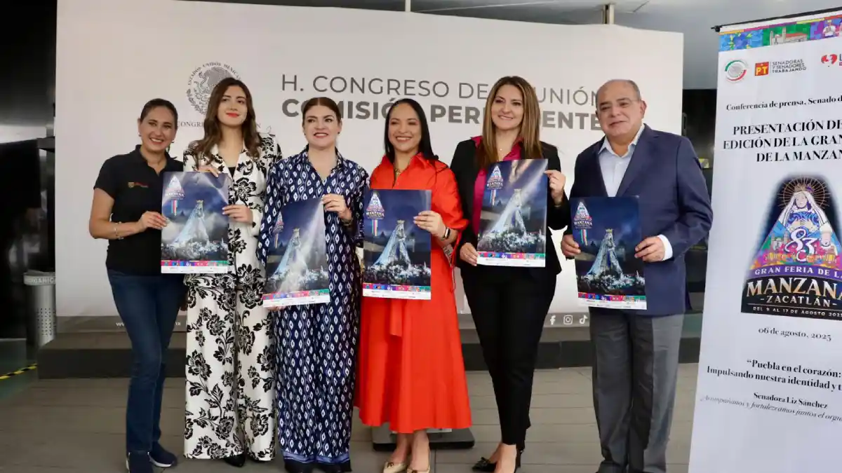 Desde el Senado, invitan a la 83 Gran Feria de la Manzana de Zacatlán
