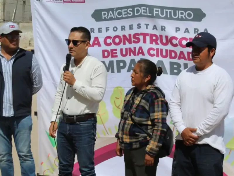 Consolida Gobierno de la Ciudad reforestación con más de 1,200 árboles en la capital a través de Raíces del Futuro